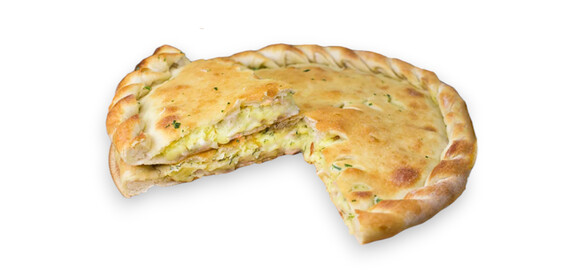 Пирог с картофелем и сыром