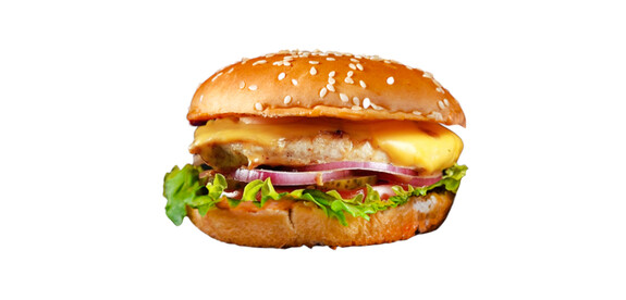 Бургер с курицей